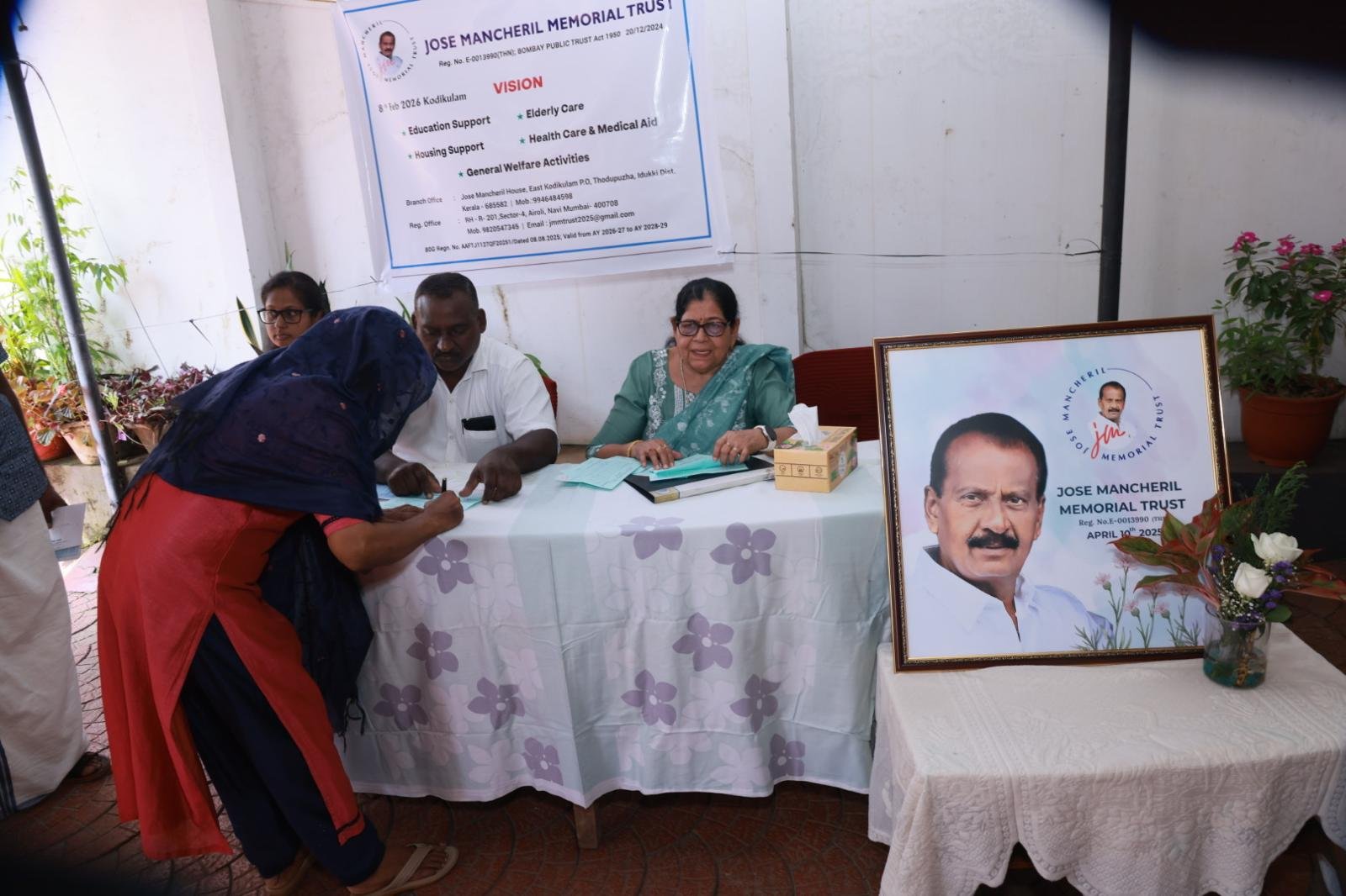 Registration desk – Kodikulam, Feb 2026