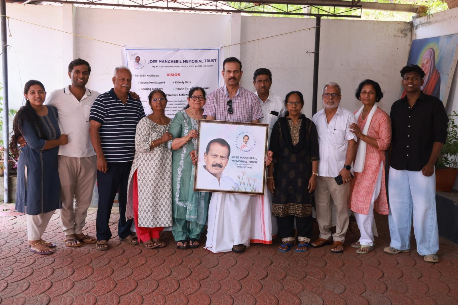Trust members and volunteers – Kodikulam, Feb 2026